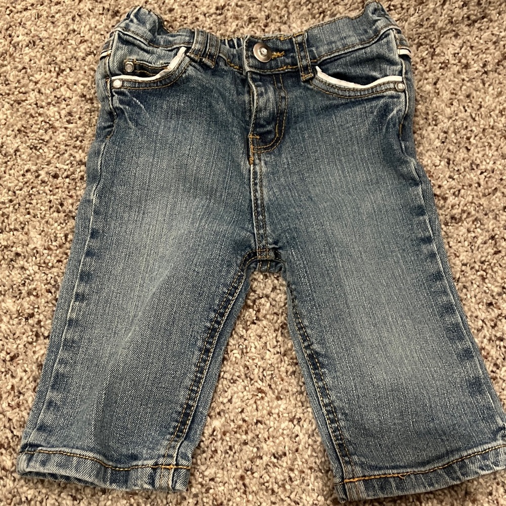 Girls Stylish Blue Denim long shorts Size 6